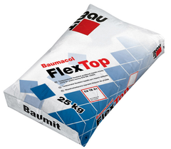 Клей высокоэластичный BAUMIT FlexTop для всех видов плитки, в том числе для теплого пола 25 кг