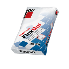 Клей высокоэластичный BAUMIT FlexUni для всех видов плитки, в том числе для теплого пола 25 кг